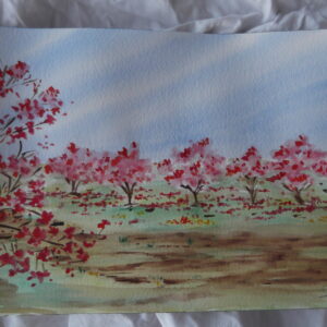 Cuadro Almendros en flor