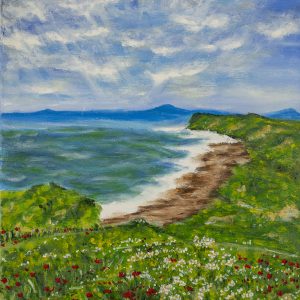 "Playa de Azkorri", 33 x 41. Foto: Felipe Pérez Garre, https://felipeperezgarre.com/