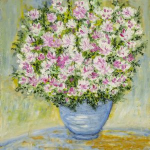 "Maceta de flores", 45 x 55. Foto: Felipe Pérez-Garre https://felipeperezgarre.com/