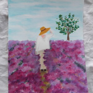 Cuadro Campos de lavanda 3