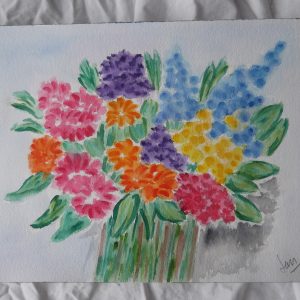 "Ramo de flores-2", 35,5 x 25,5