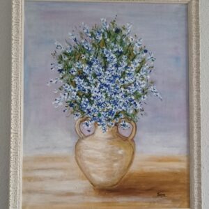 Cuadro Jarrón con flores
