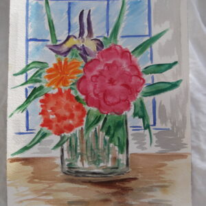 Cuadro Jarrón de flores