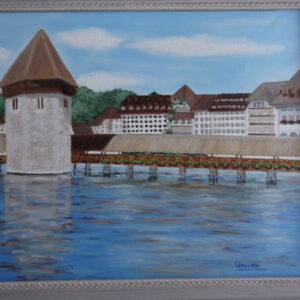 Cuadro Kapellbrücke, Luzern, (Schweiz)