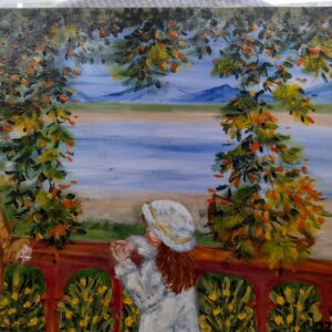 Reproducción Renoir Cerca del lago